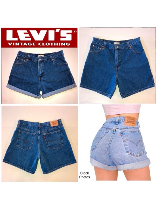 Levi's Pants - Levi’s 550 Relaxed Fit High-Rise Y2K Shorts (34)